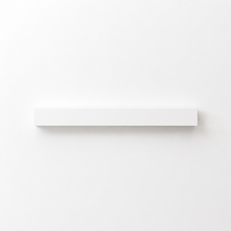 White finish concealed mosquito net box